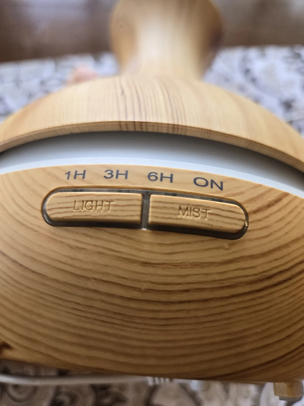 Wood Grain Aroma Diffuser - Natural Light Brown